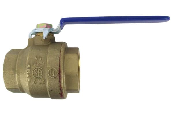 Ball valve main drain