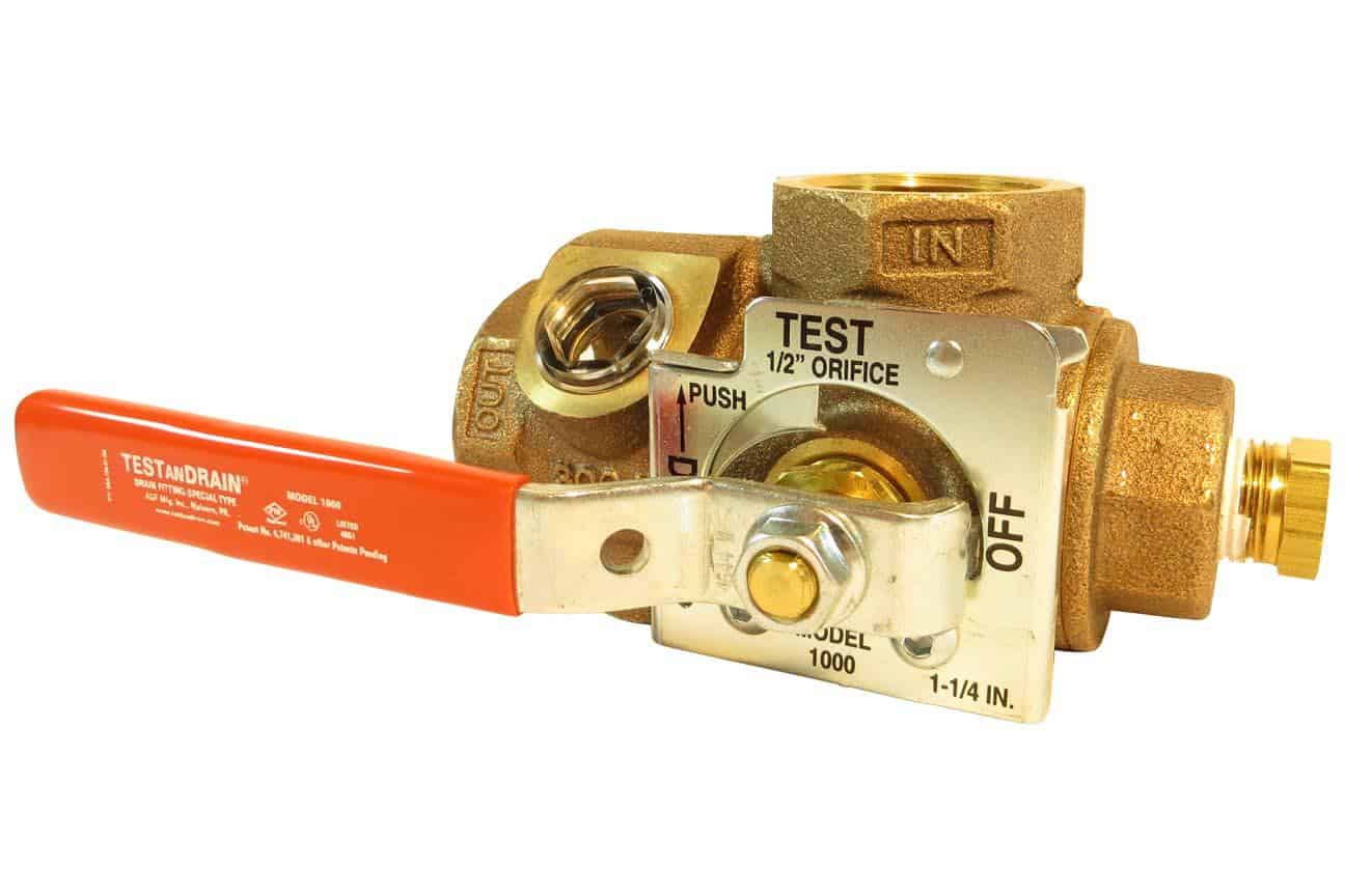 1.25 in. AGF Model 1000 Test & Drain Valve