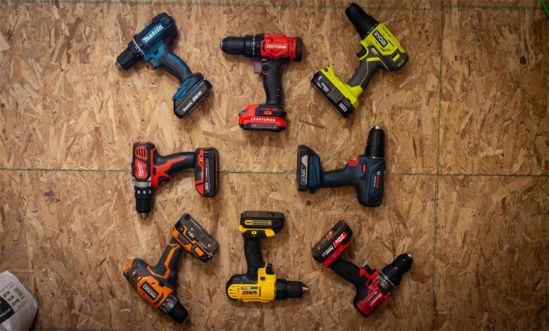 modern cordless drills