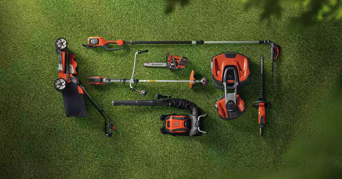 Husqvarna gardening power tools