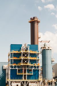 A wastewater treatment plant