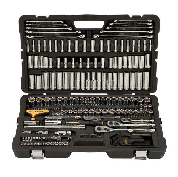 Bostitch Mechanics Tools 246 piece Socket Set