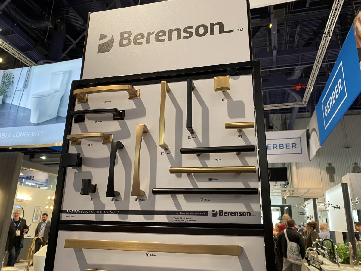 KBIS, Berenson, Brass and Black Display