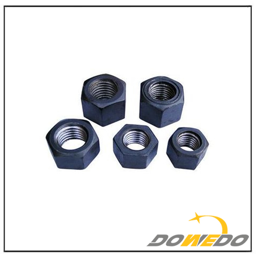 High Strength Black Hexagon Nut