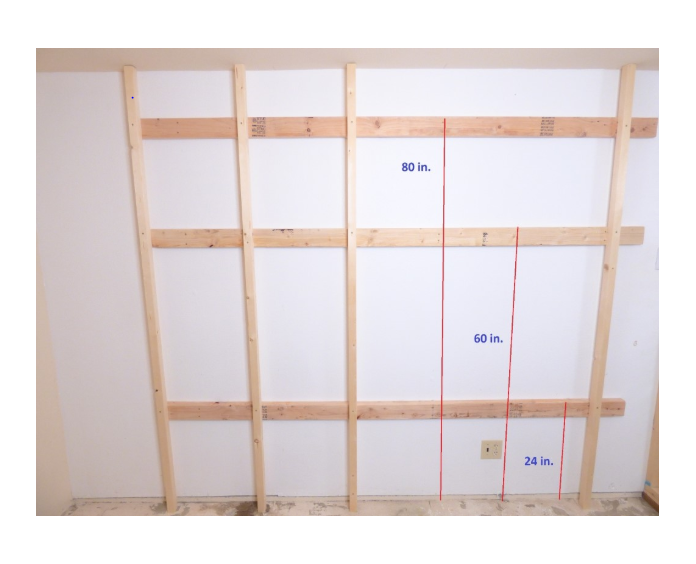 DIY Storage Unit - Furring Strips